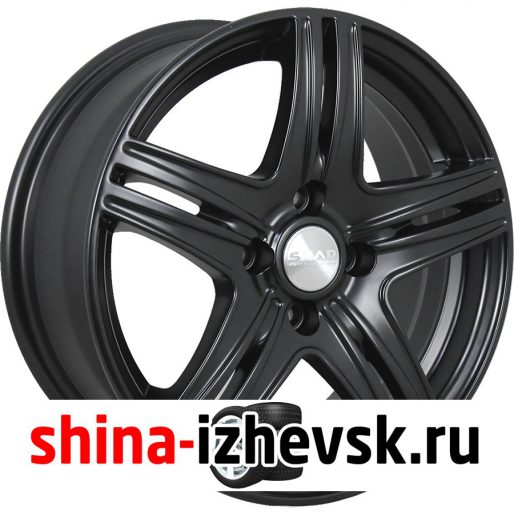Колесный диск СКАД City 6xR15 4×100 ET45 DIA67.1 черный матовый в Ижевске